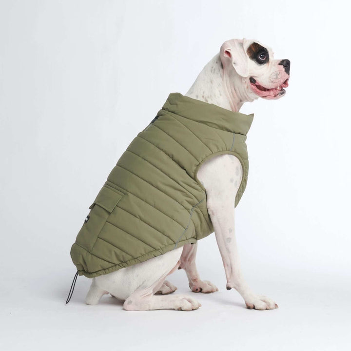 WarmShield Quilted Water-Resistant Dog Jacket – Cozy and Stylish Pet Coat