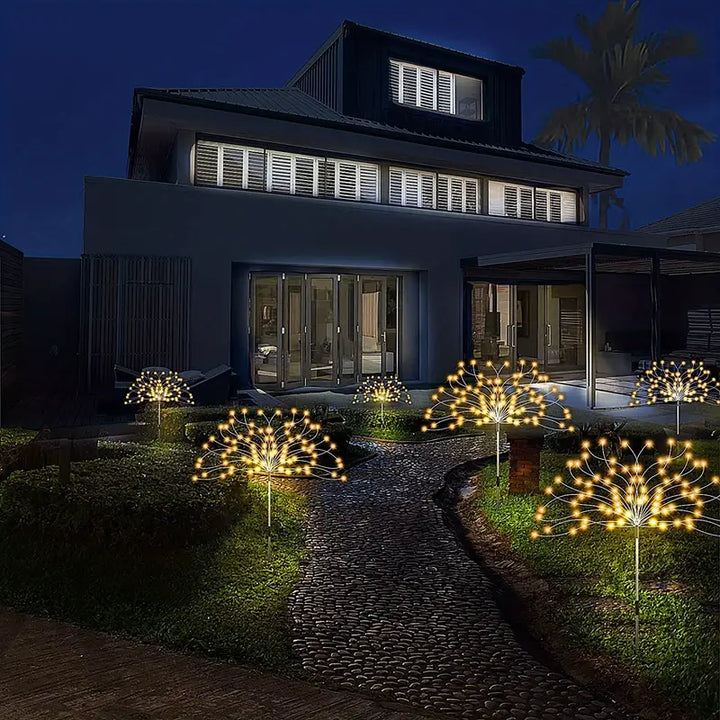 BloomLights | Elegant & Modern Fireworks Garden Lighting