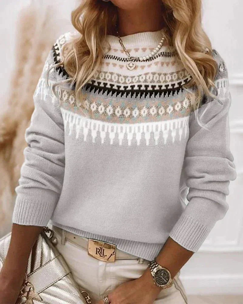 Classic Fair Isle Sweater - Fair Isle Knitwear Sweater