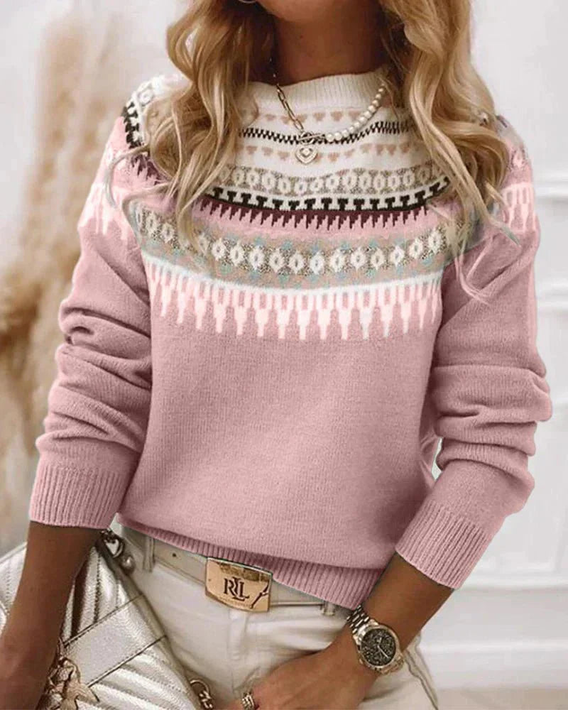 Classic Fair Isle Sweater - Fair Isle Knitwear Sweater