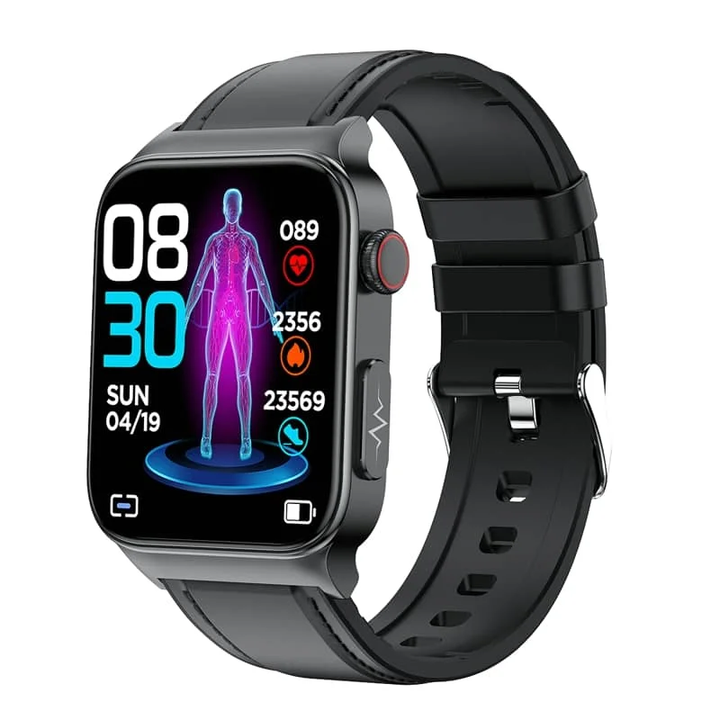 All-in-One Health Smartwatch with ECG, Blood Glucose Monitoring, and Fitness Tracking