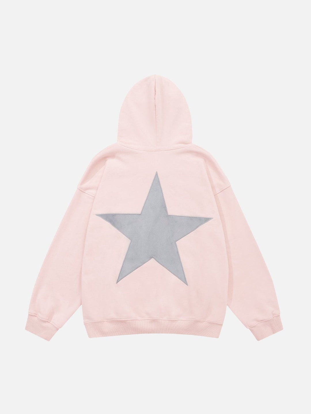 Star Pattern Color Contrast Hoodie - Trendy & Comfortable Streetwear