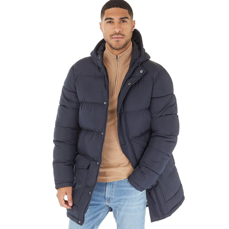 Men's Parka in Row Marine – Warm, Durable, and Weather-Resistant Outerwear