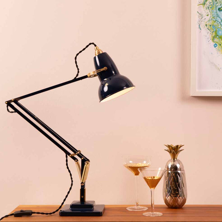 Brass Desk Lamp - Stylish, Adjustable Lighting for Modern Spaces