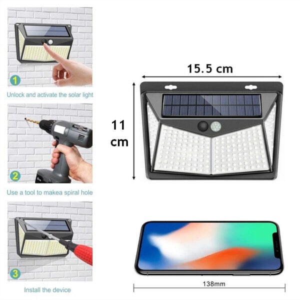 208 LED Security Light