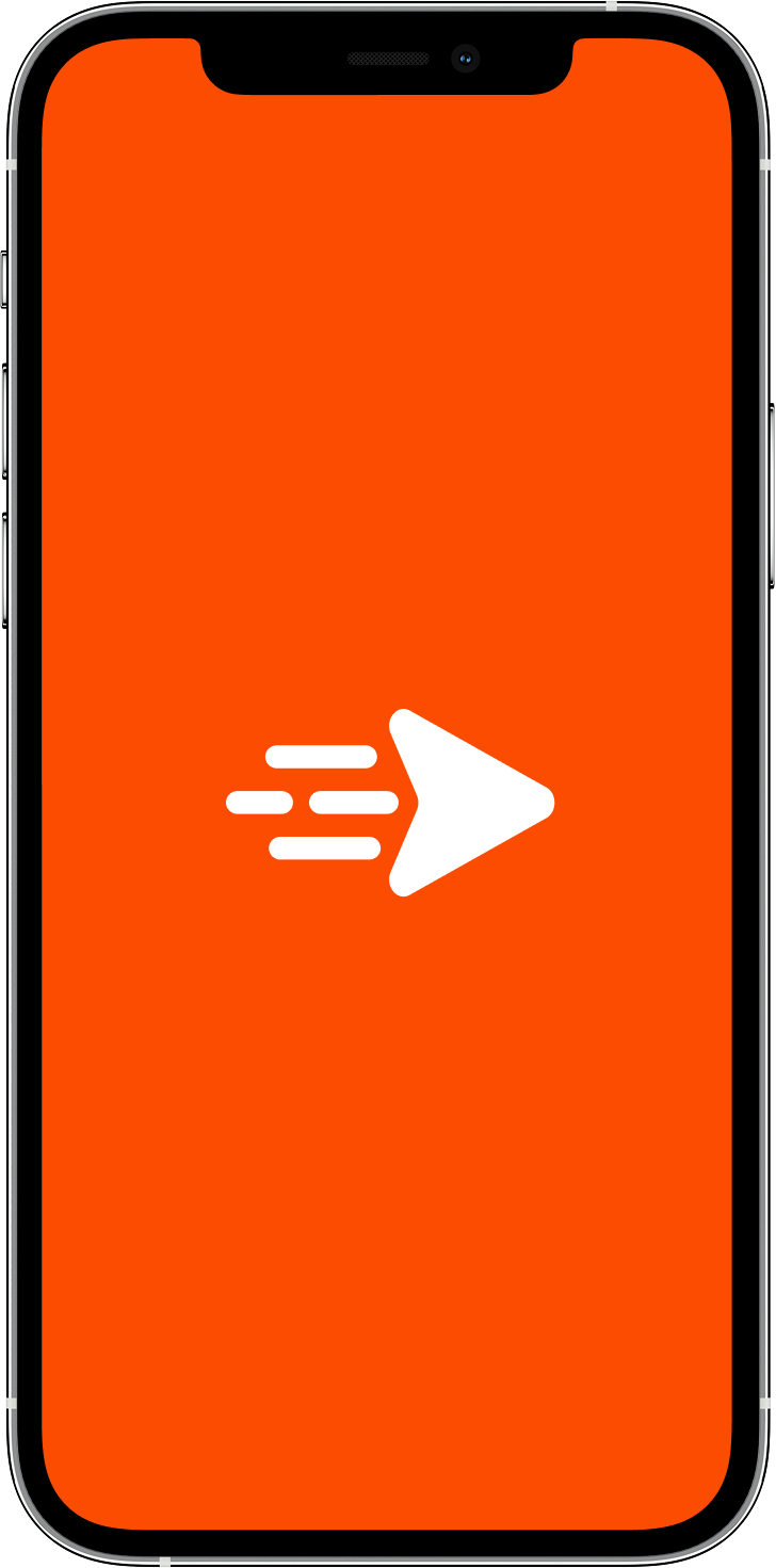 User app — Splash page